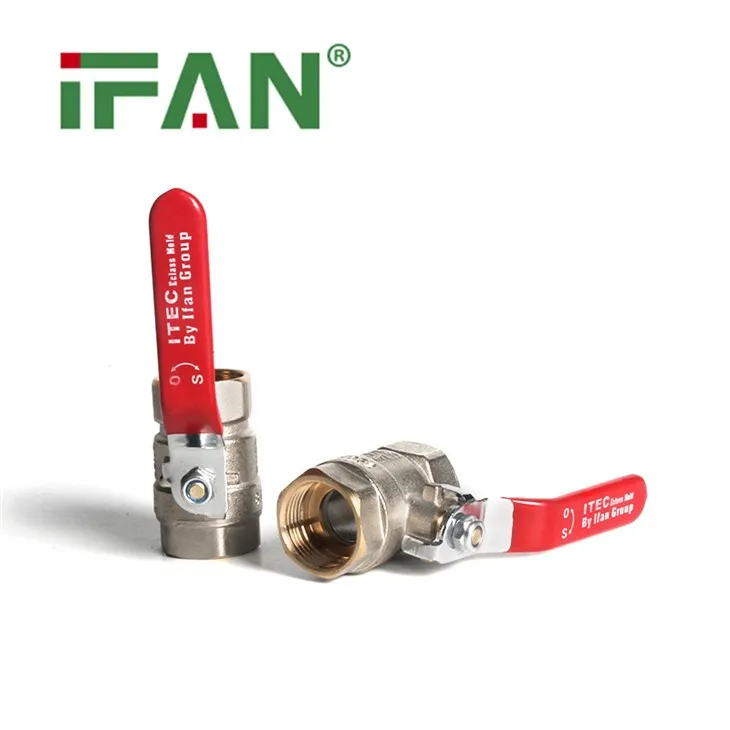 58-3 mosazný materiál 1/4"-2" velikost 1/2 mosazný kulový ventil