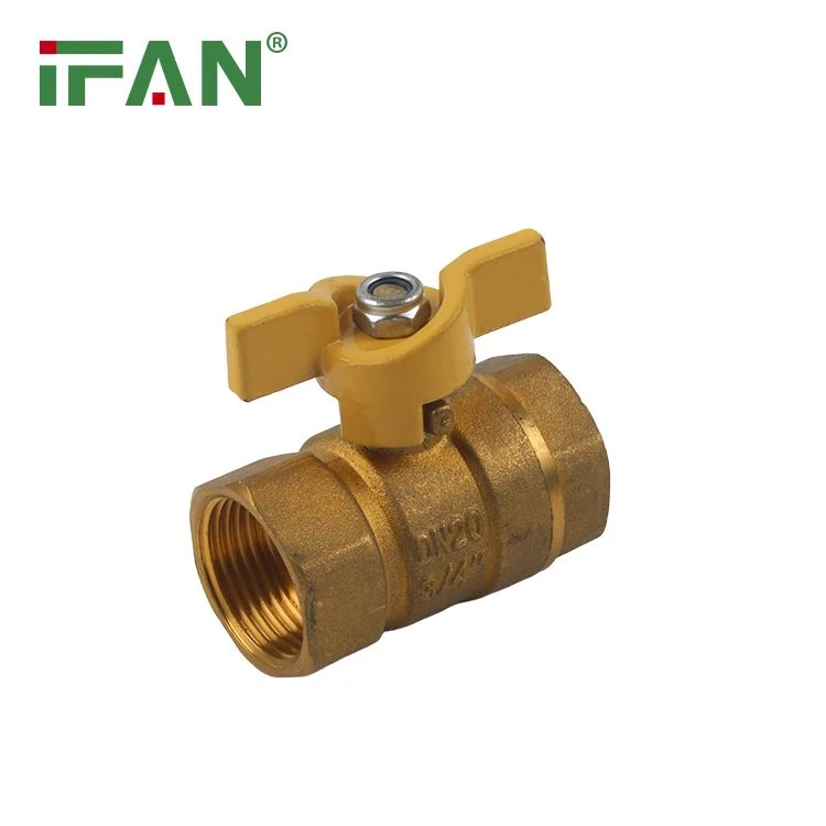 PLYNOVÝ kulový ventil IFAN Brass