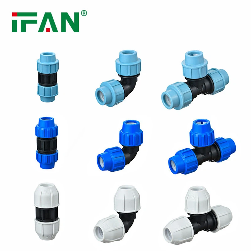 IFAN Velkoobchod EN 12201 Modrá HDPE tvarovka