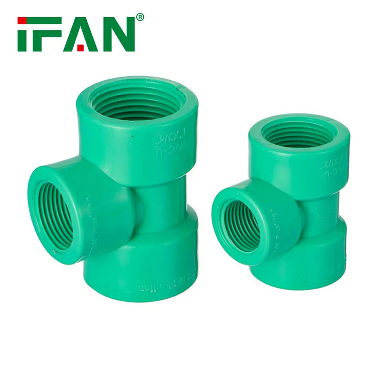 Green Color Upvc Fitting